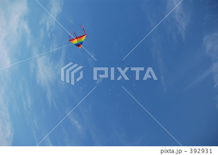 たこ揚げ カイトの写真素材 たこ揚げ カイトの写真素材