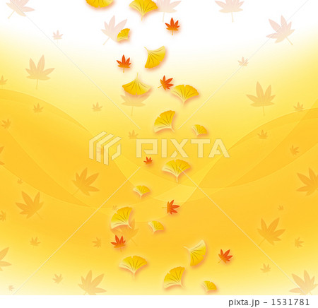 イチョウ もみじのイラスト素材