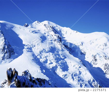モンブラン山の写真素材 - PIXTA