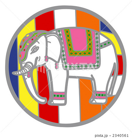 動物 横向き 牙 象のイラスト素材 動物 横向き 牙 象のイラスト素材