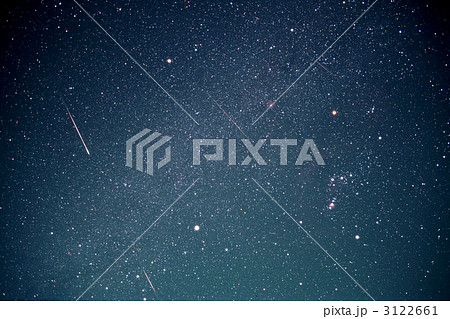 獅子座流星群の写真素材 - PIXTA