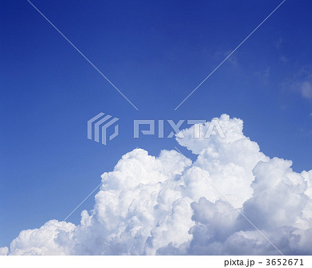 にゅうどうぐもの写真素材