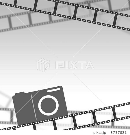 デジカメ フレーム デジタルカメラ 枠のイラスト素材