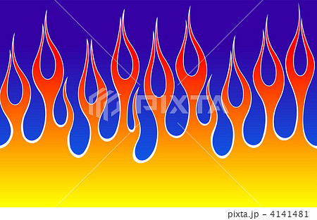 ファイヤーパターンのイラスト素材 Pixta