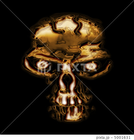 鎖骨 歯 髑髏 骸骨のイラスト素材