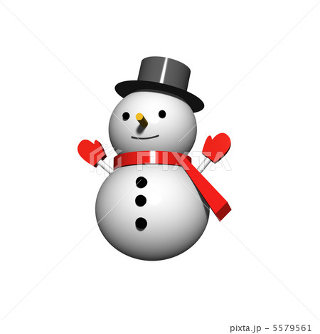 雪ダルマのイラスト素材