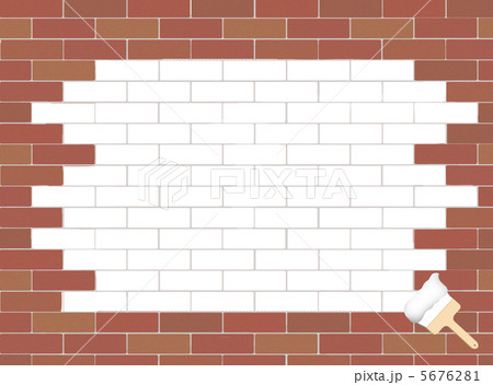 ペンキ塗りたてのイラスト素材