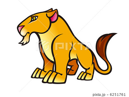 メスライオン 獣 獅子 ライオンのイラスト素材