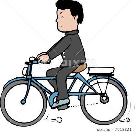 新鮮な自転車通学 イラスト 無料 最高の動物画像