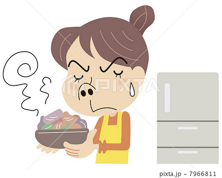 smelling food clipart