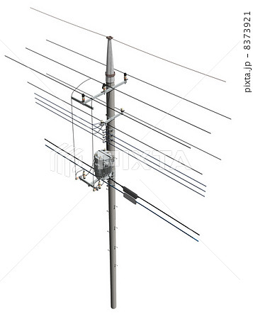 電線桿插圖素材