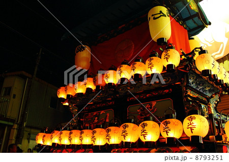 だんじり 西条祭りの写真素材