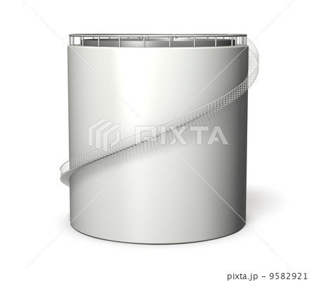 油槽タンクのミニチュアモデルのイラスト素材 9582921 Pixta