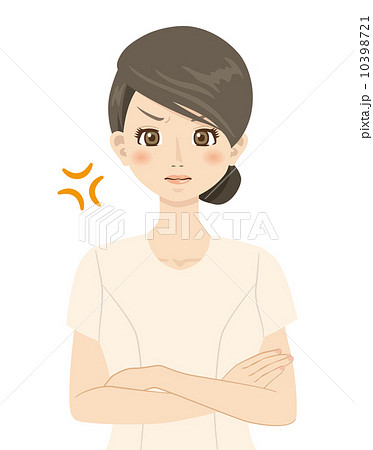 美容部員のイラスト素材