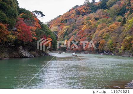 嵐山妙見堂の写真素材