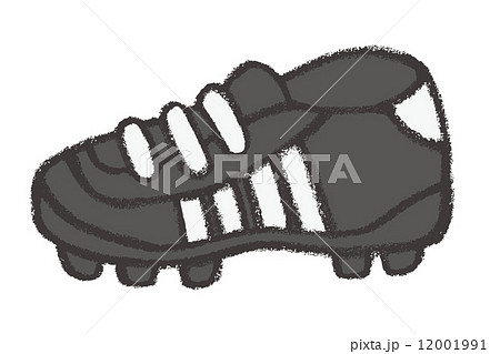 靴 サッカー スパイク クリップのイラスト素材 Pixta