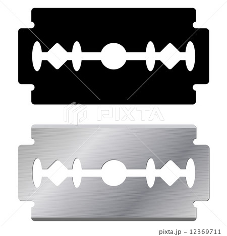 カミソリ 刃の写真素材