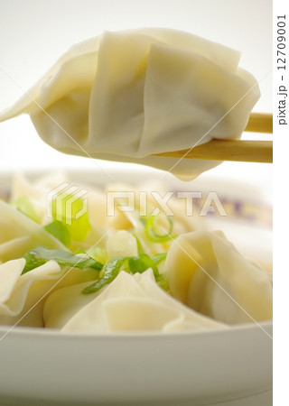 水餃子 水餃 中華料理 中国料理の写真素材
