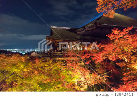 清水寺舞台の写真素材