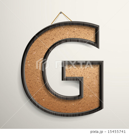 コルクボード キャラクターの写真素材