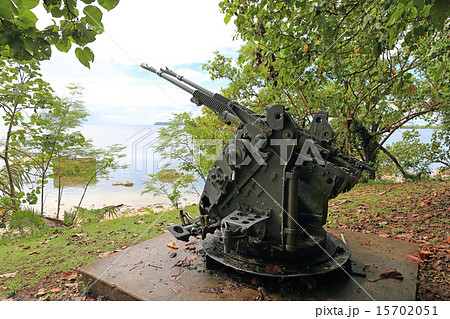 高射砲の写真素材