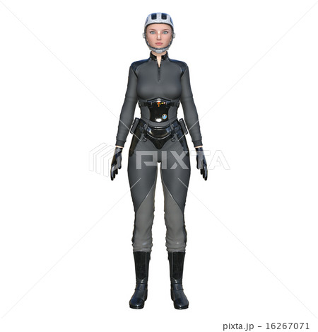 戦闘服のイラスト素材