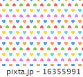 シンプルでかわいいハート柄のパターン 黄味ピンク 白 壁紙 背景イラスト素材 のイラスト素材