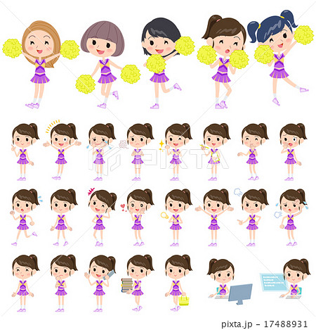 応援団 運動会のイラスト素材