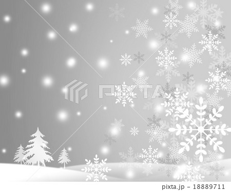 木 樹 立ち木 クリスマスイルミネーション イラストのイラスト素材