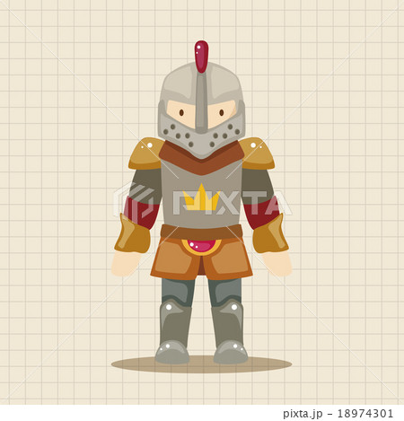 西洋甲冑のイラスト素材