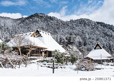 白嶺　雪景色 岐阜県の絶景 白川郷の雪景色を一眼で撮影－岐阜県随一の雪景色
