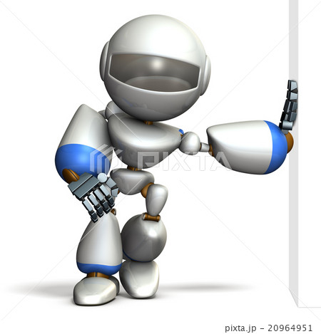 寄りかかるのイラスト素材