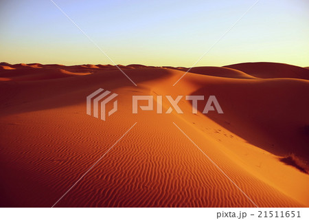 きれい 美しい 砂漠 乾燥の写真素材