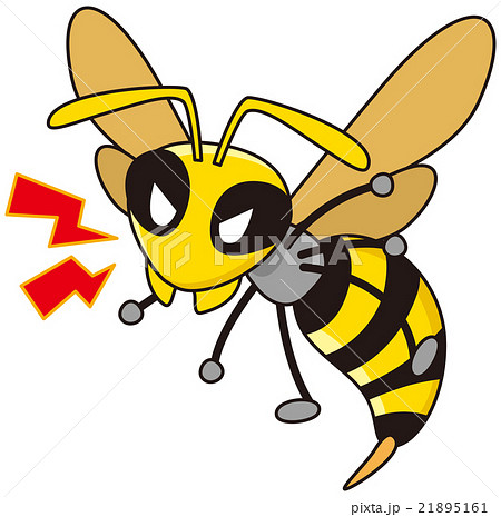 ディズニー画像のすべて 最新かっこいい スズメバチ 蜂 イラスト