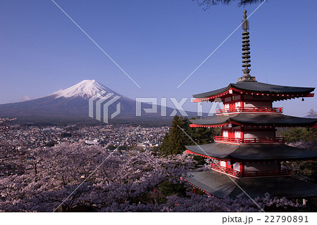 富士山 高画質 高画素 高品質の写真素材