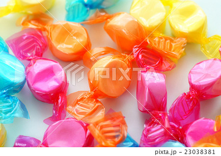 ラムネ菓子の写真素材