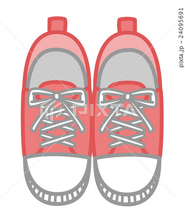 靴 スニーカー 運動靴のイラスト素材