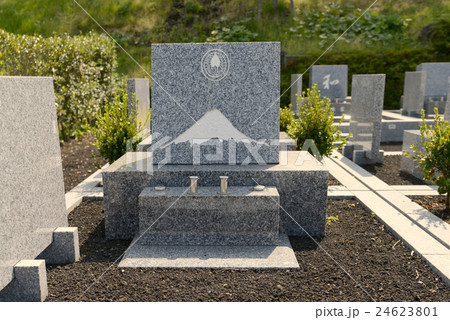 石塔 文字の写真素材