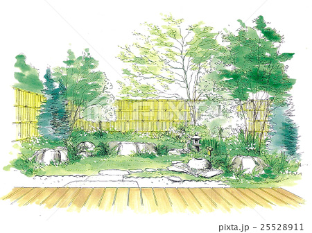 新着和風 庭園 日本 庭園 イラスト ディズニー画像のすべて