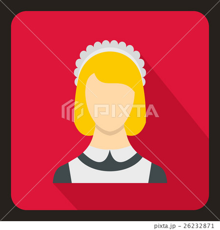 フレンチメイド服のイラスト素材