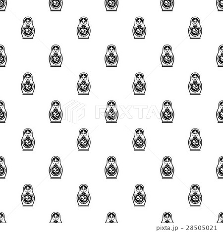 マトリョーシカ シンプル 単純 簡単のイラスト素材 マトリョーシカ シンプル 単純 簡単のイラスト素材