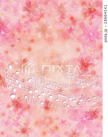 和柄 桜 春 背景画像のイラスト素材 - PIXTA
