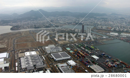 福岡県航空写真 福岡市 令和5年度博多港航空写真
