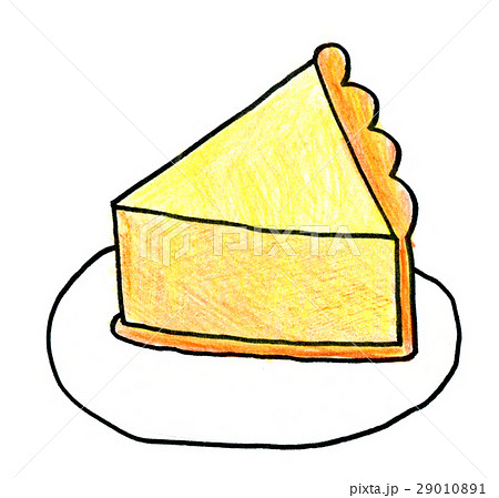 チーズタルトのイラスト素材 チーズタルトのイラスト素材