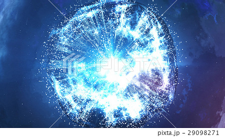 ビックバン 爆発 超新星 創造のイラスト素材