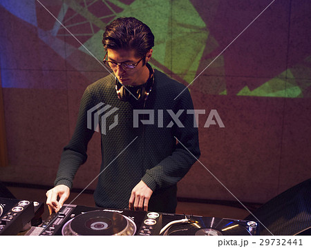 Djブースの写真素材