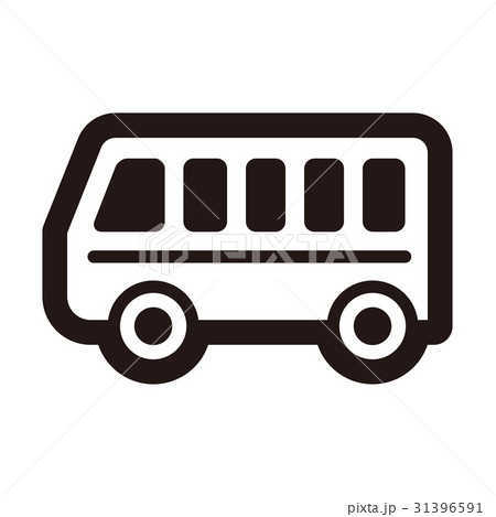 通園バスのイラスト素材