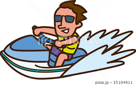 ジェットスキーのベクター素材集 ピクスタ
