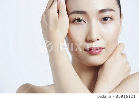 美肌の写真素材