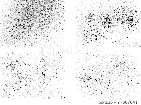 しぶき 墨 墨汁 テクスチャーのイラスト素材